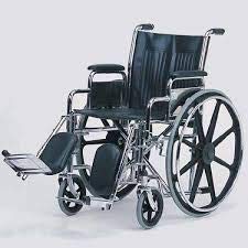 22" Detachable Desk Arm Wheelchair with Elevating Leg Rest G28703