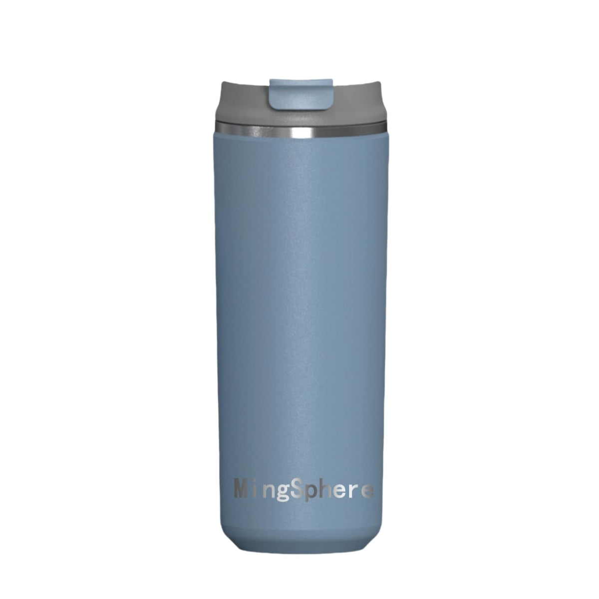 16oz Insulated Stainless Steel Coffee Cup with Flip Lid, Blue O5894