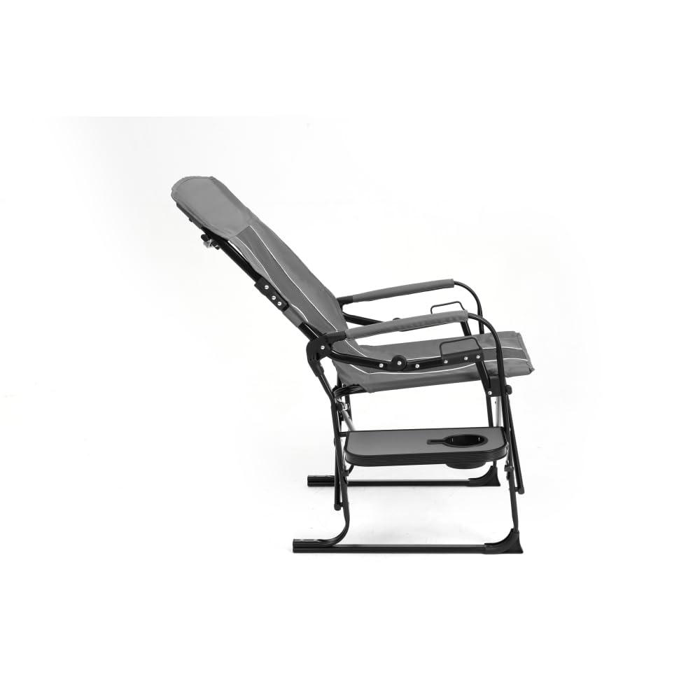 Oversized Portable Folding Camping Chair with Side Table K1167