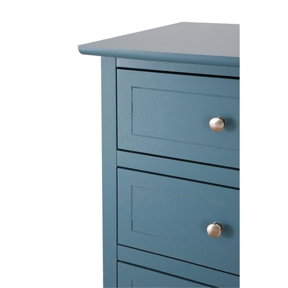 Set of 2 Engineered Wood 3-Drawer Nightstands O7621