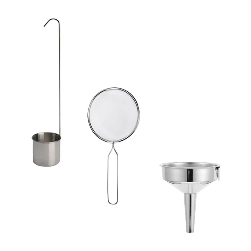 Stainless Steel Funnel Set M22807
