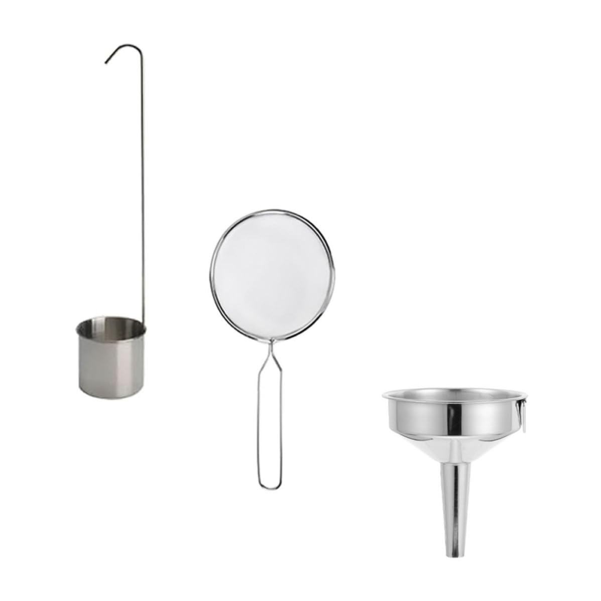 Stainless Steel Funnel Set M22807