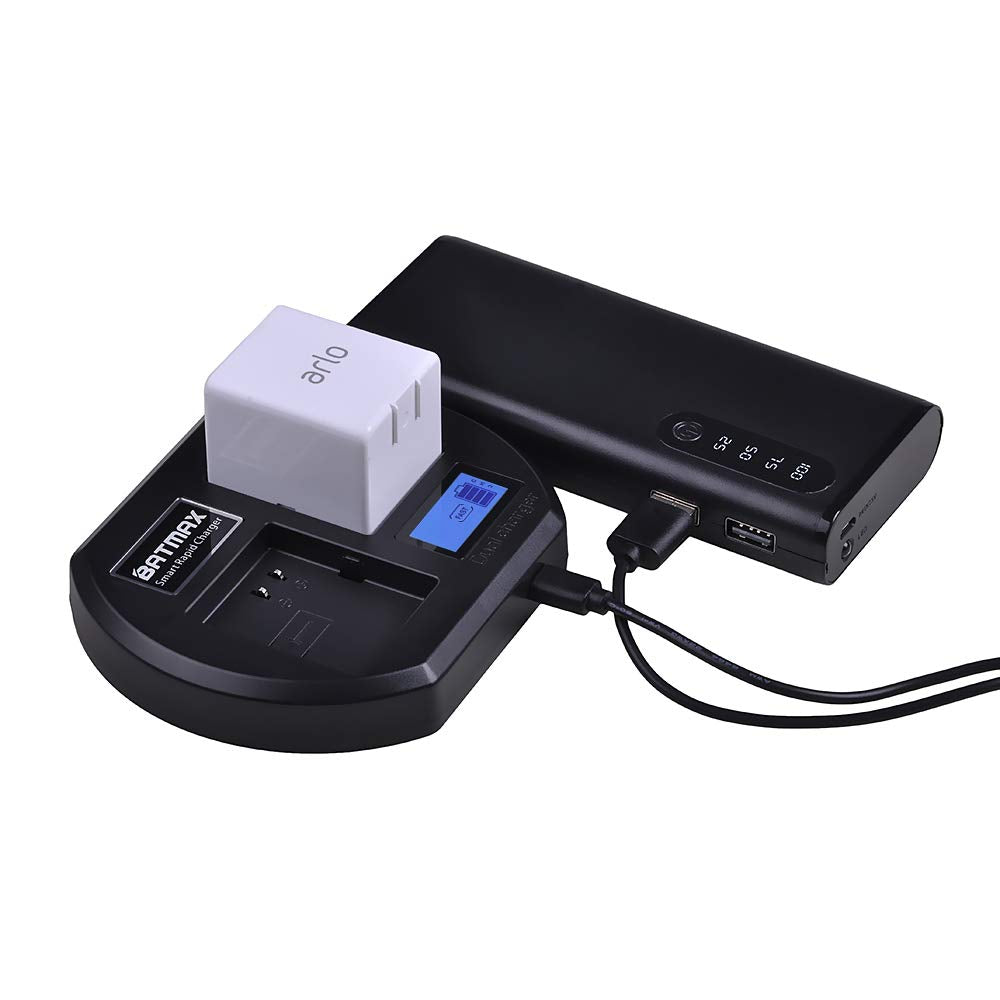 LCD Dual Battery Charger Station F3571