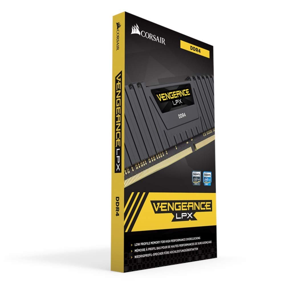 Black DDR4 Desktop RAM 16GB 2x8GB 3600MHz E146971
