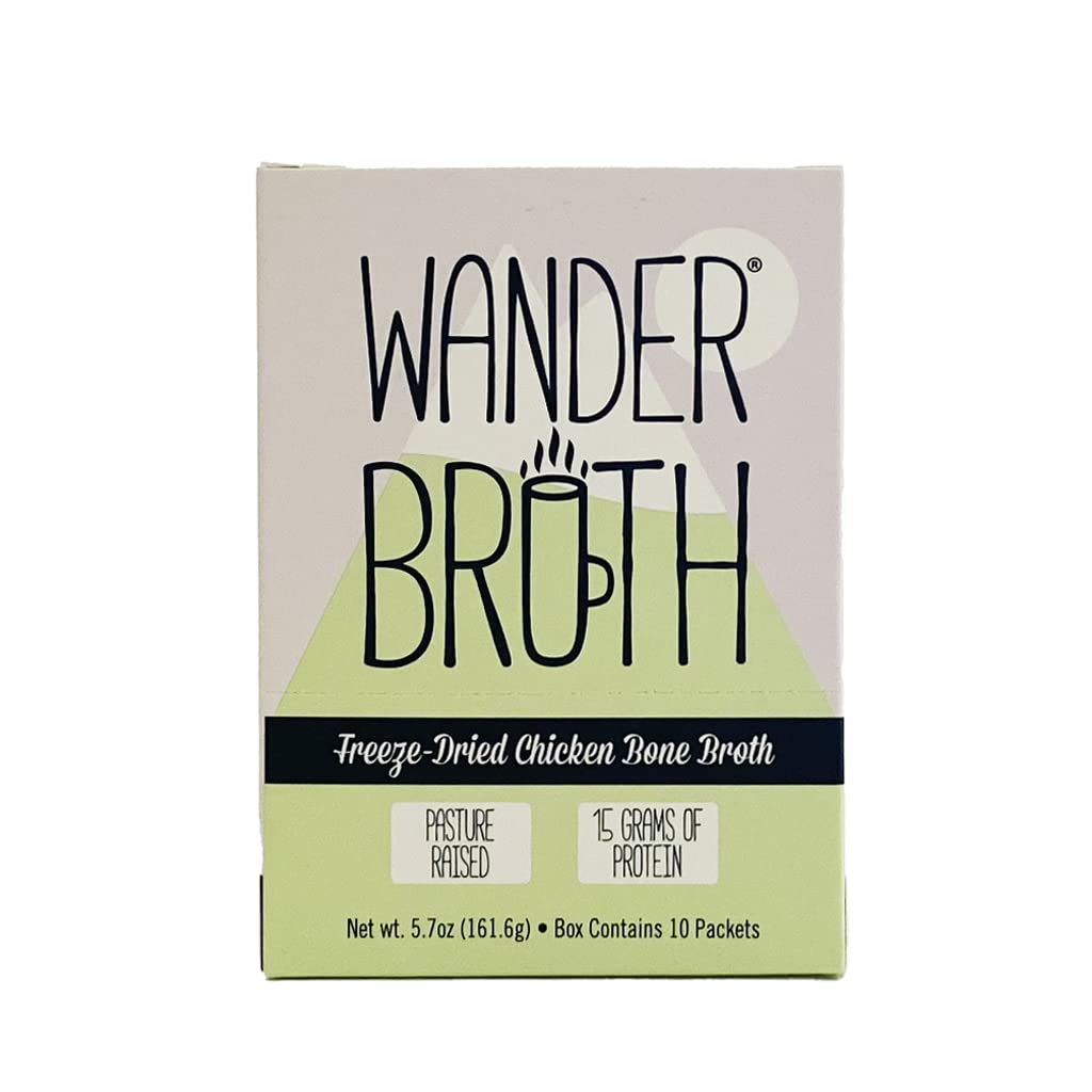 Freeze-Dried Organic Chicken Bone Broth, 10 Pack G338398