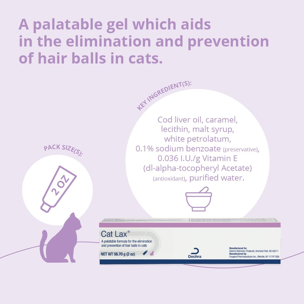 2 oz Hairball Elimination and Prevention for Cats O77017