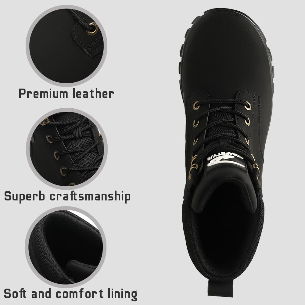 Waterproof Lightweight Steel Toe Safety Shoes W49583