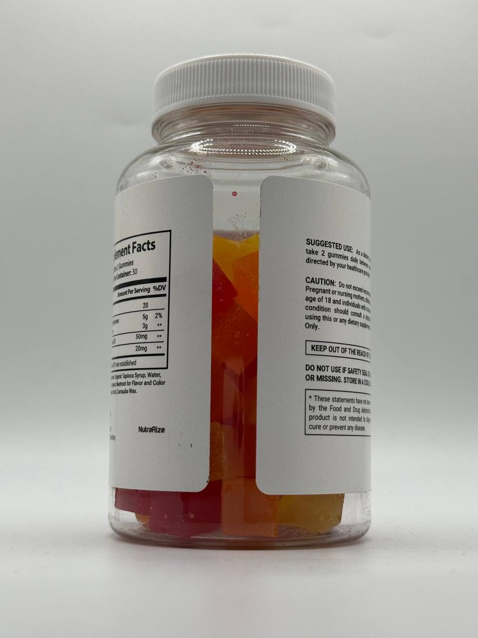 1500MG Natural Gummies 120 Count S129401