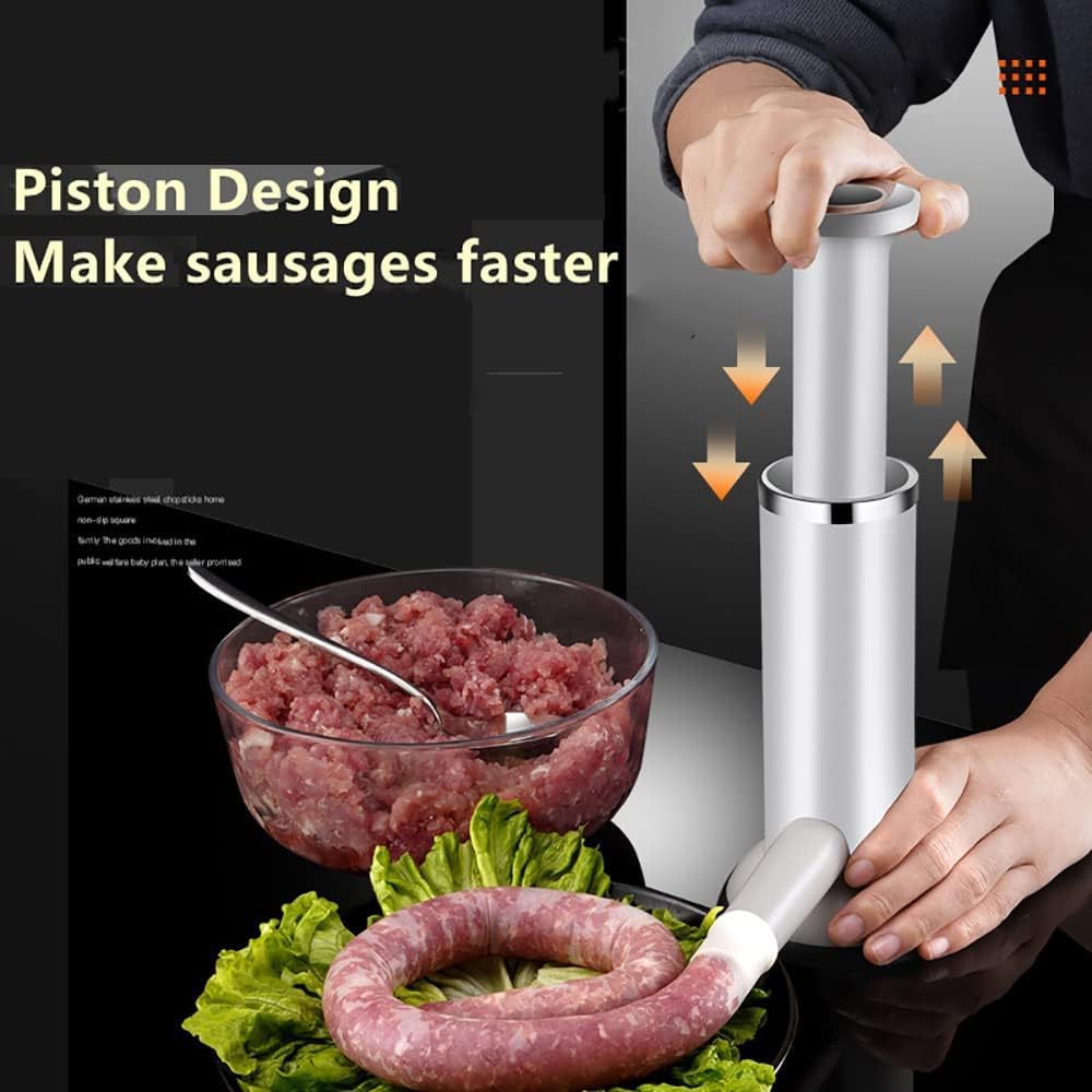 2 in 1 Vertical Sausage Stuffer with 2 Tubes B211511