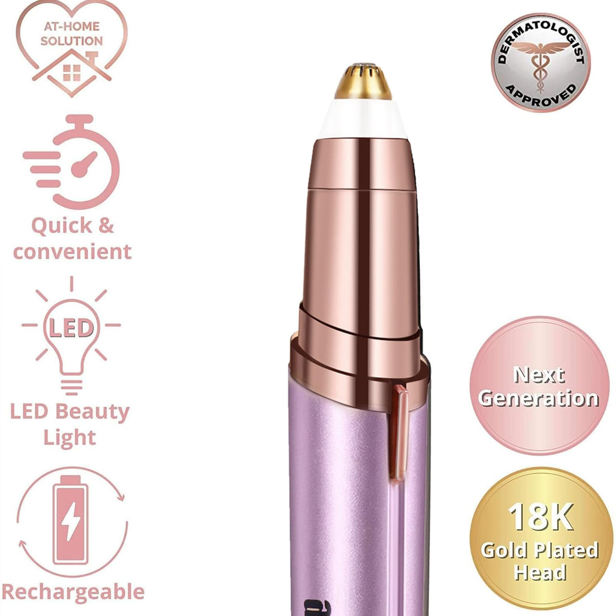 Rechargeable Electric Eyebrow Trimmer Q990359