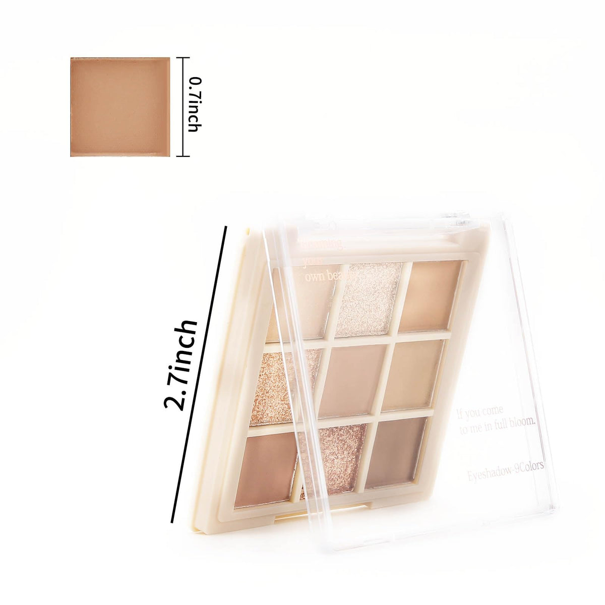 Nude Matte and Shimmer Eyeshadow Palette V82015