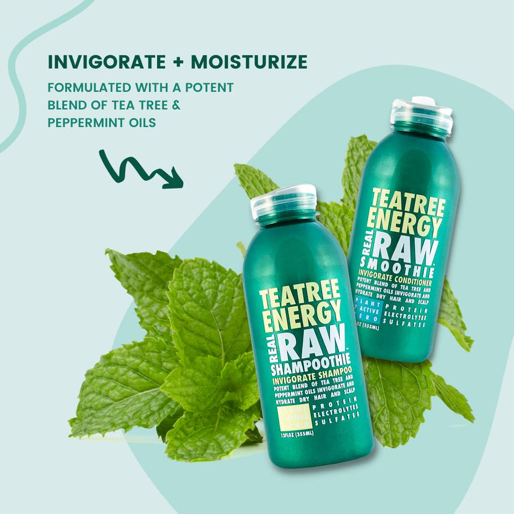 Tea Tree Shampoo & Conditioner Set Sulfate & Paraben Free J70801