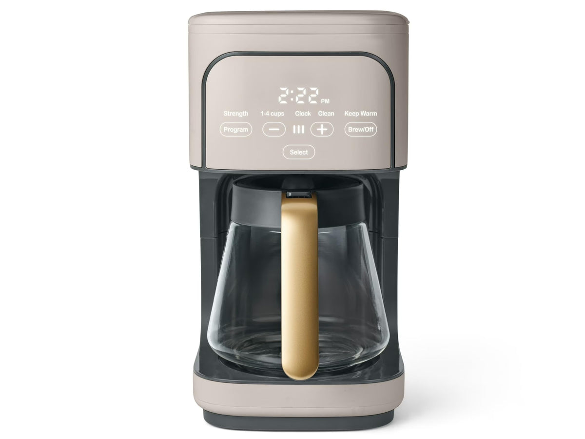 12-Cup Programmable Coffee Maker with Glass Carafe L434