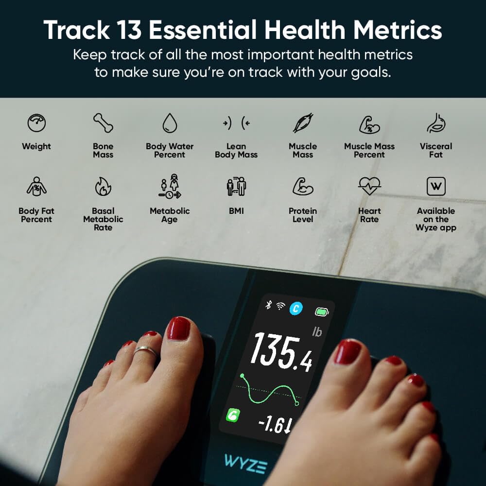 Smart Scale for Body Weight, BMI & Muscle Mass Q47041