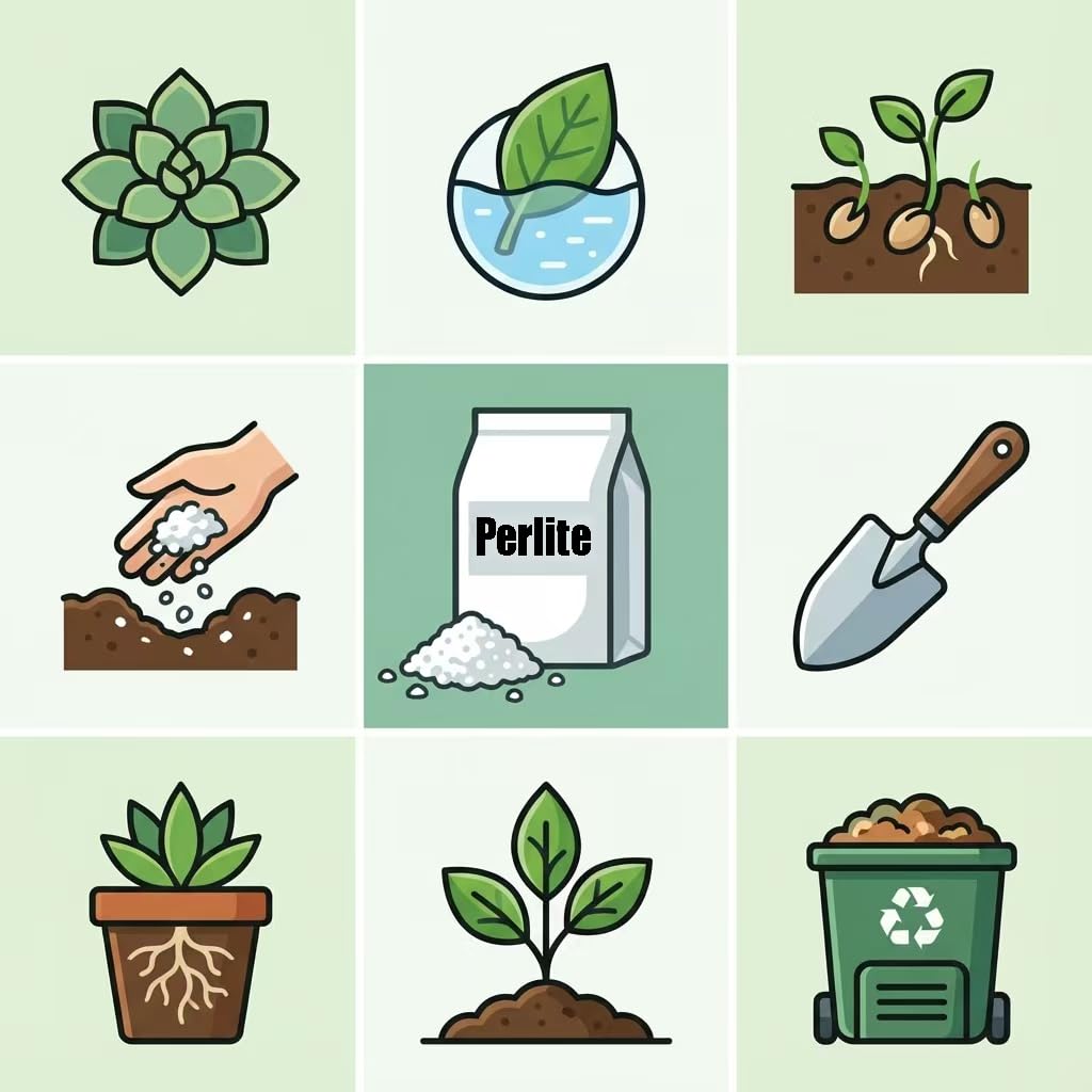 20QT Organic Perlite Horticultural Soil Amendment W37123