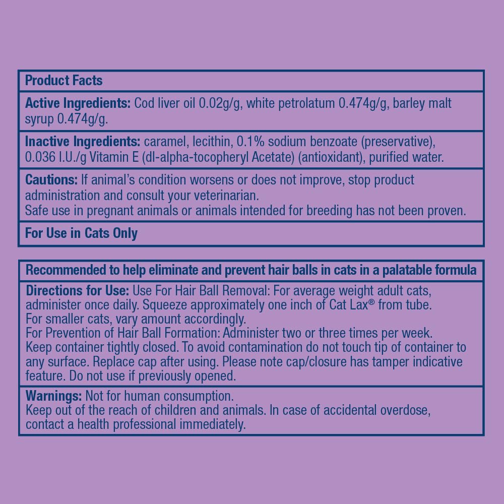 2 oz Hairball Elimination and Prevention for Cats O77017
