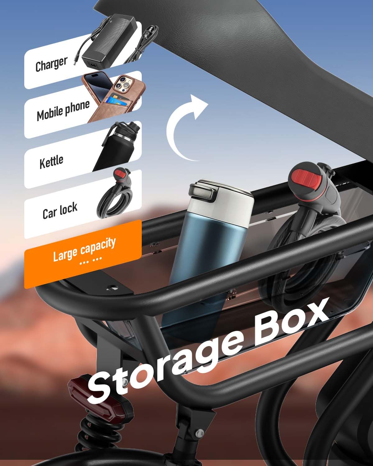 Fat Tire All Terrain Electric Bike P3905