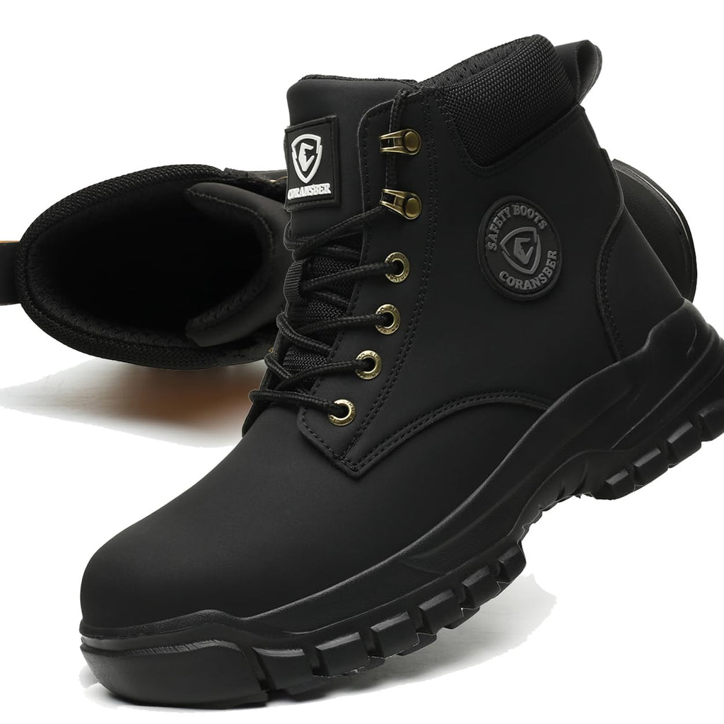 Waterproof Lightweight Steel Toe Safety Shoes W49583
