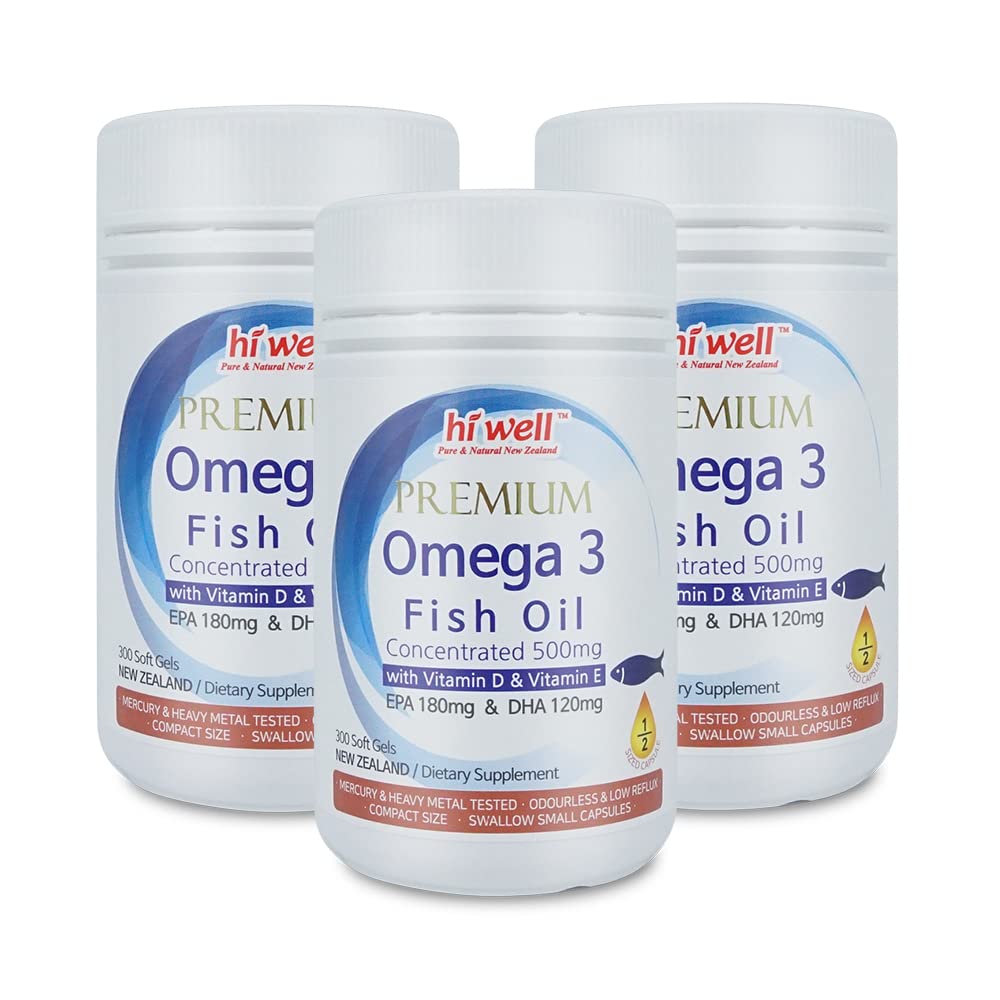 Omega 3 Fish Oil 500mg Softgels O682