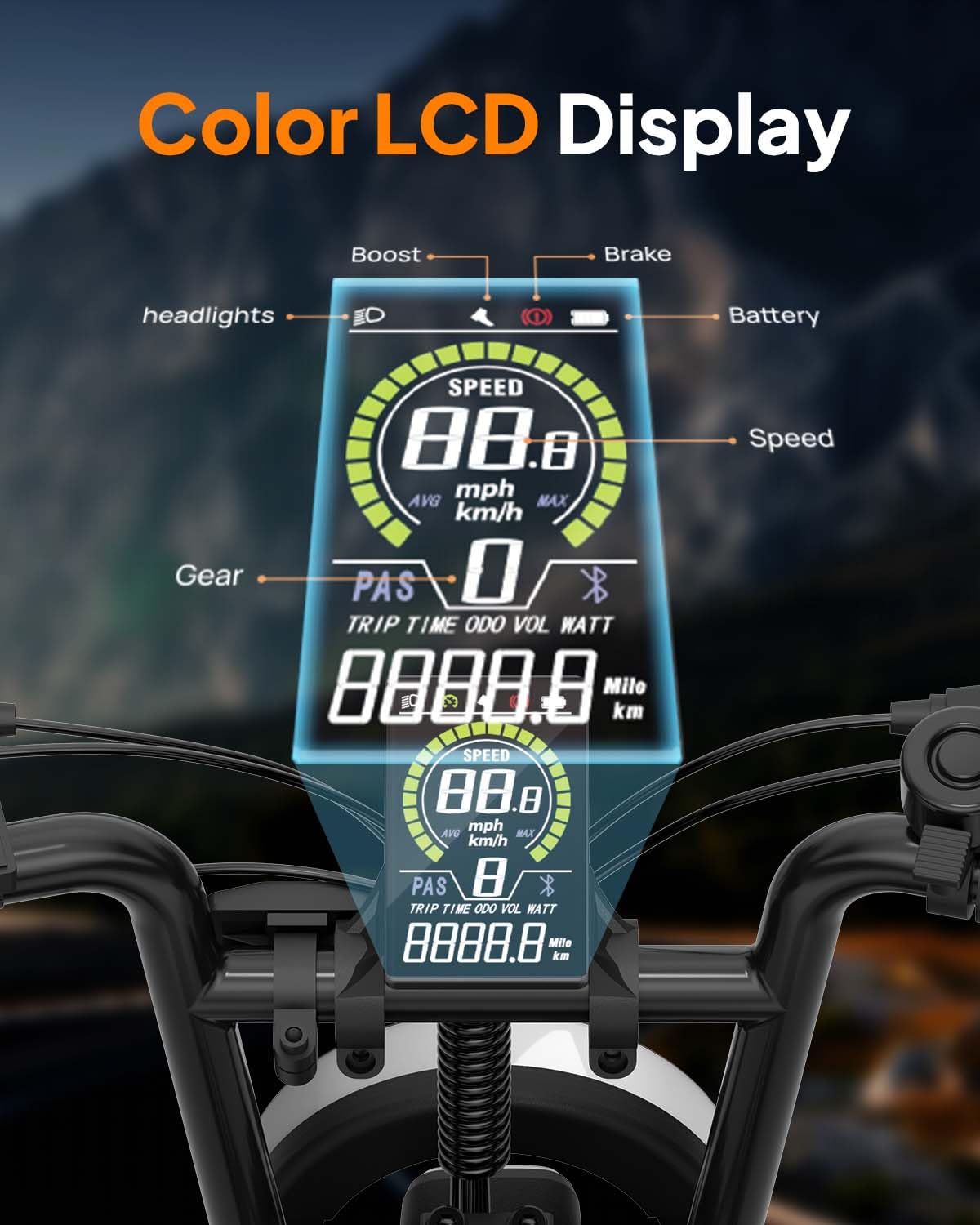 Fat Tire All Terrain Electric Bike P3905