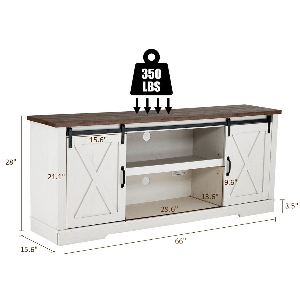 White TV Stand F83806