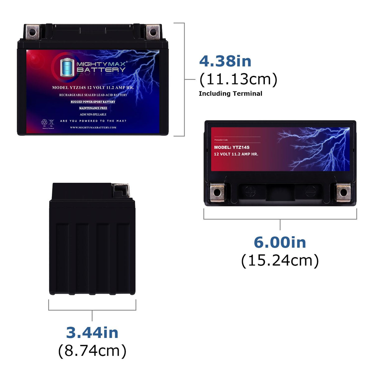 YTZ14S Battery H37487
