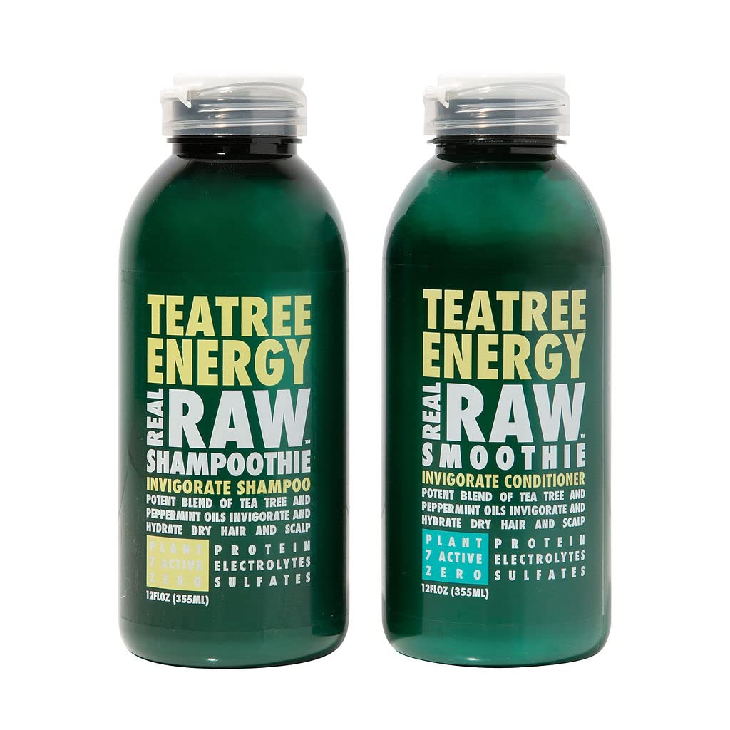 Tea Tree Shampoo & Conditioner Set Sulfate & Paraben Free J70801