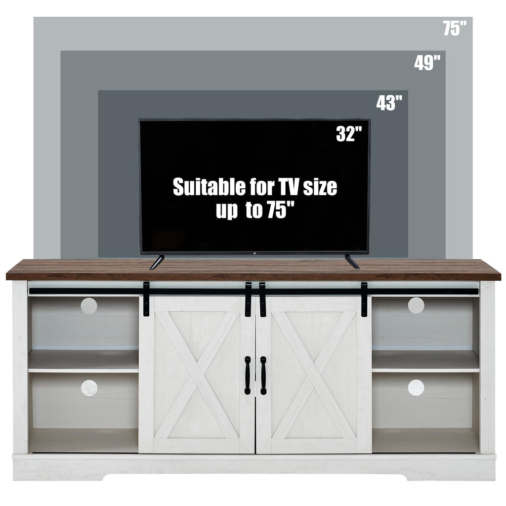 White TV Stand F83806