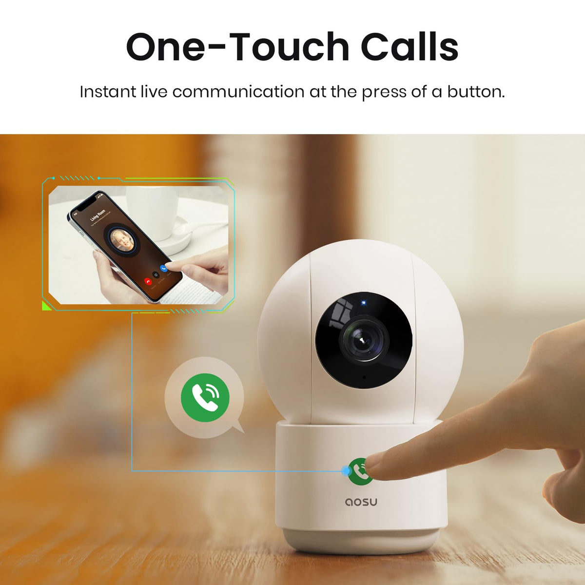 2K Indoor Camera N43774