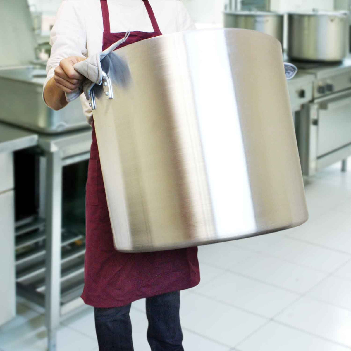 60 Quart Aluminum Stock Pot E443