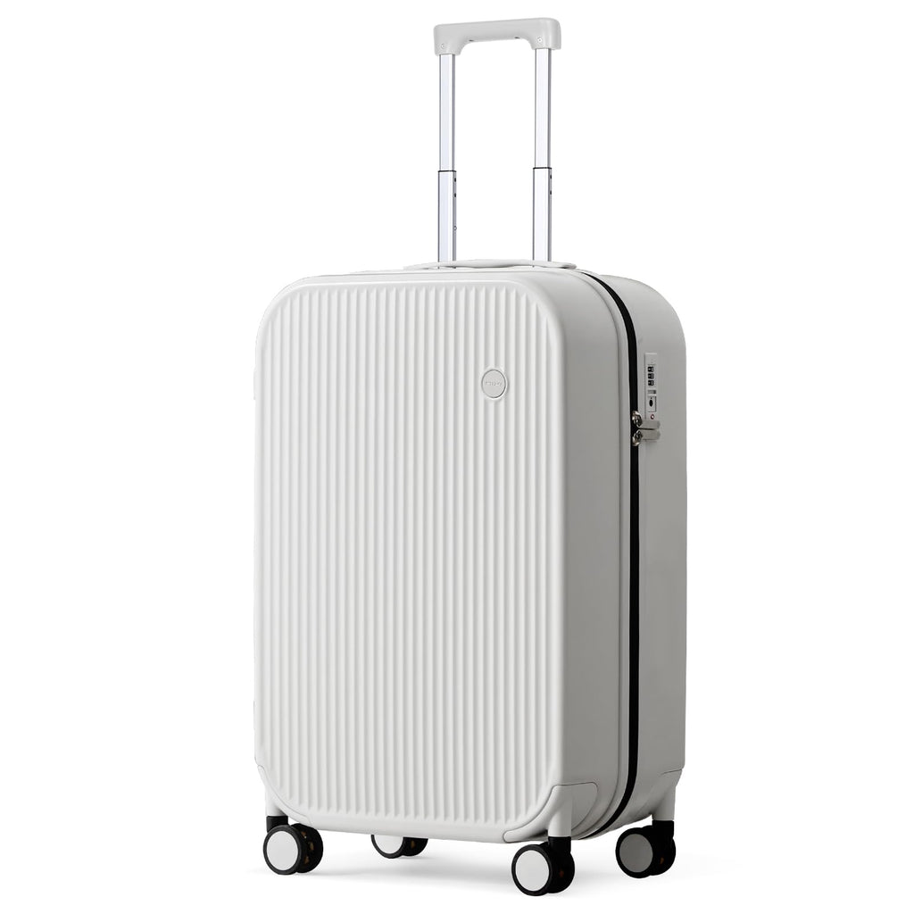 20 Inch Carry On Luggage PC Hardside Suitcases with Wheels & TSA X19618