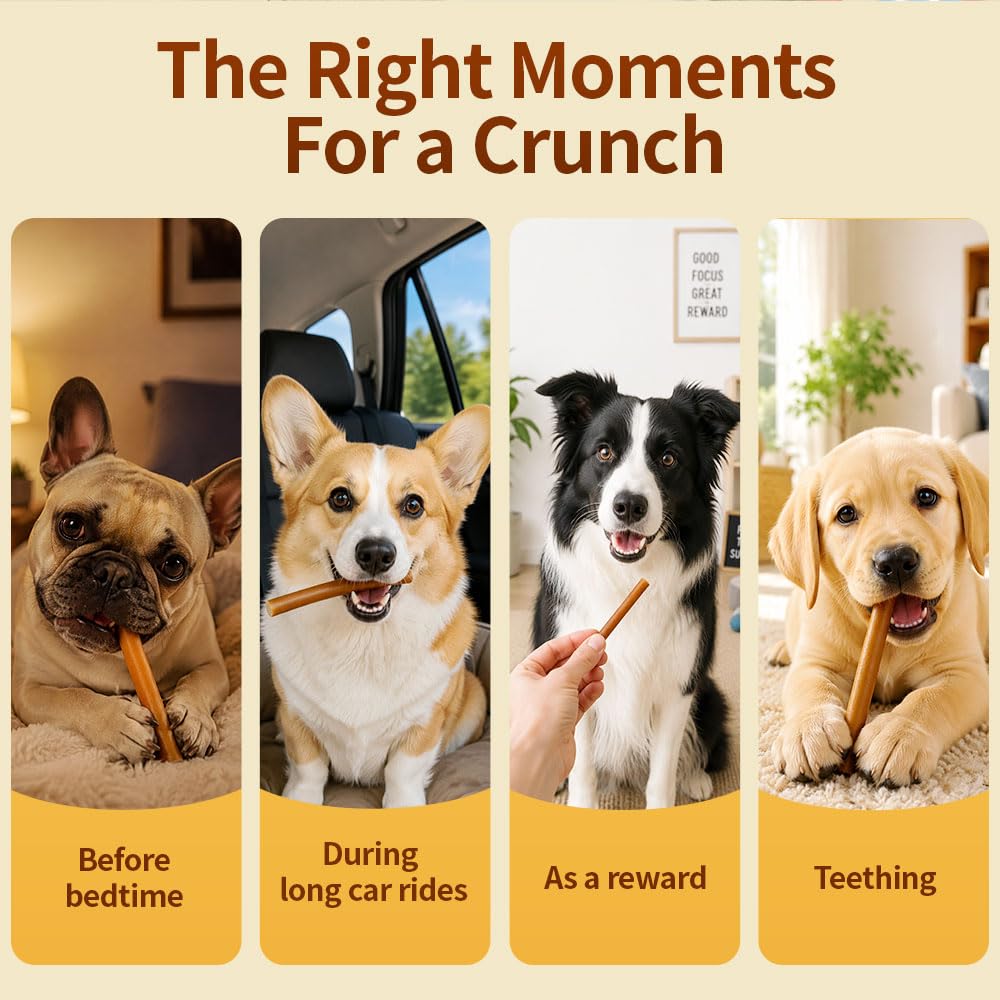 Peanut Butter Flavor Natural Puppy Chew Sticks 3.7oz C48180