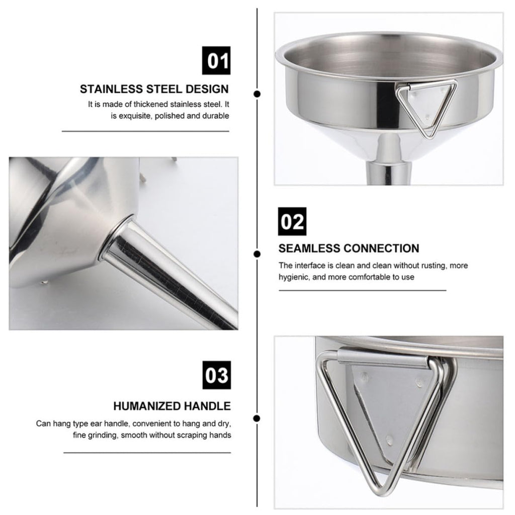 Stainless Steel Funnel Set M22807