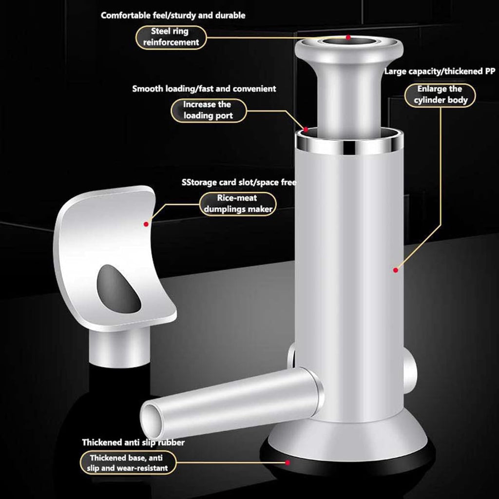 2 in 1 Vertical Sausage Stuffer with 2 Tubes B211511
