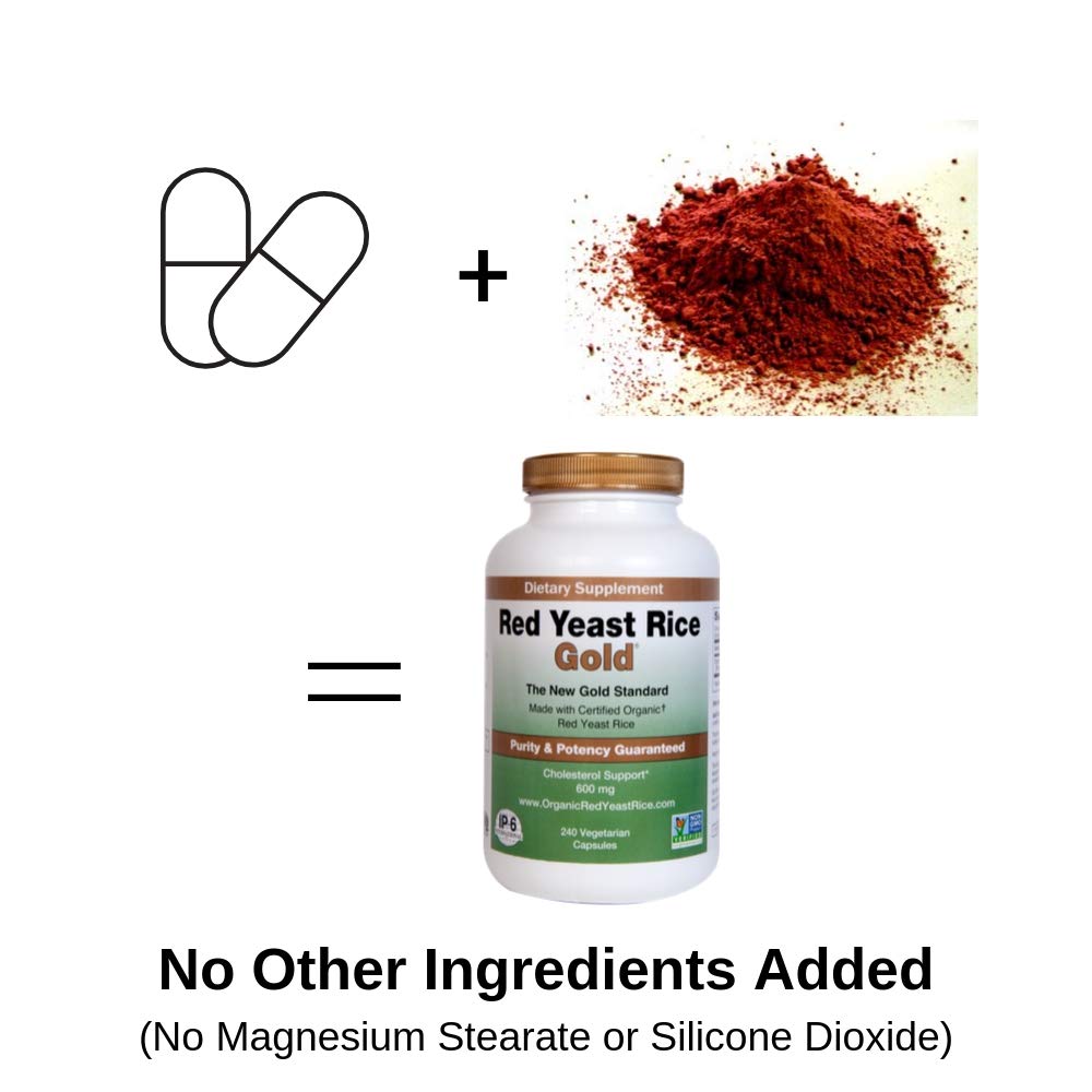 Red Yeast Rice 1200 mg 240 Capsules L89676