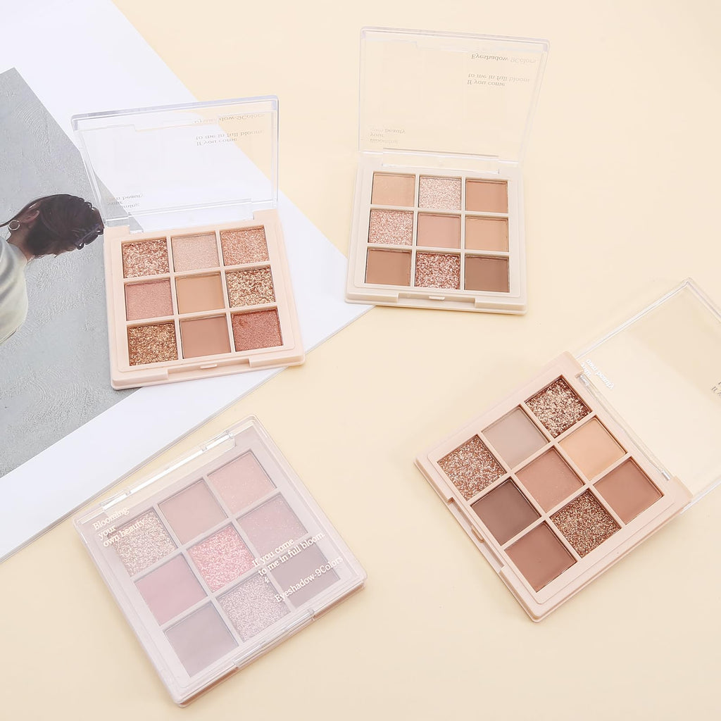 Nude Matte and Shimmer Eyeshadow Palette V82015
