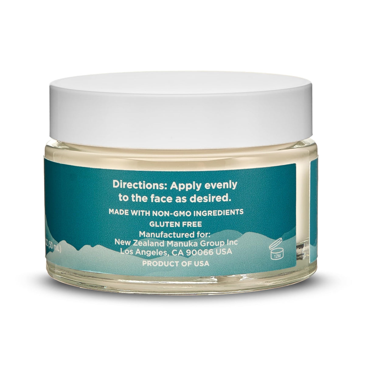 Manuka Honey Moisturizing Face Cream and Face Oil Bundle 1.7 oz E343