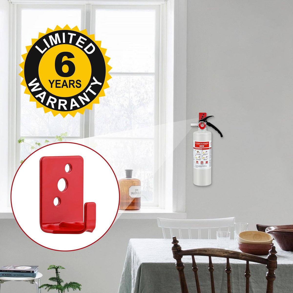 2 Pack 2.5lb ABC Fire Extinguishers C531455