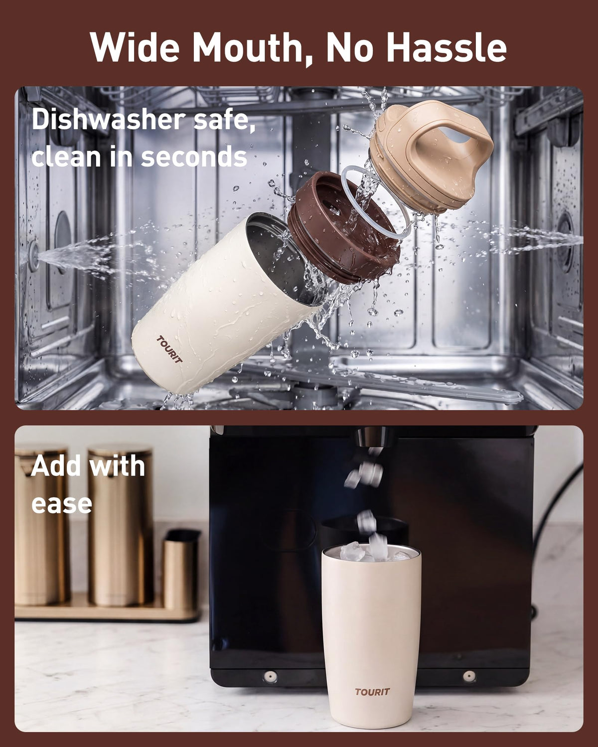 16 oz Leakproof Travel Coffee Mug A979104