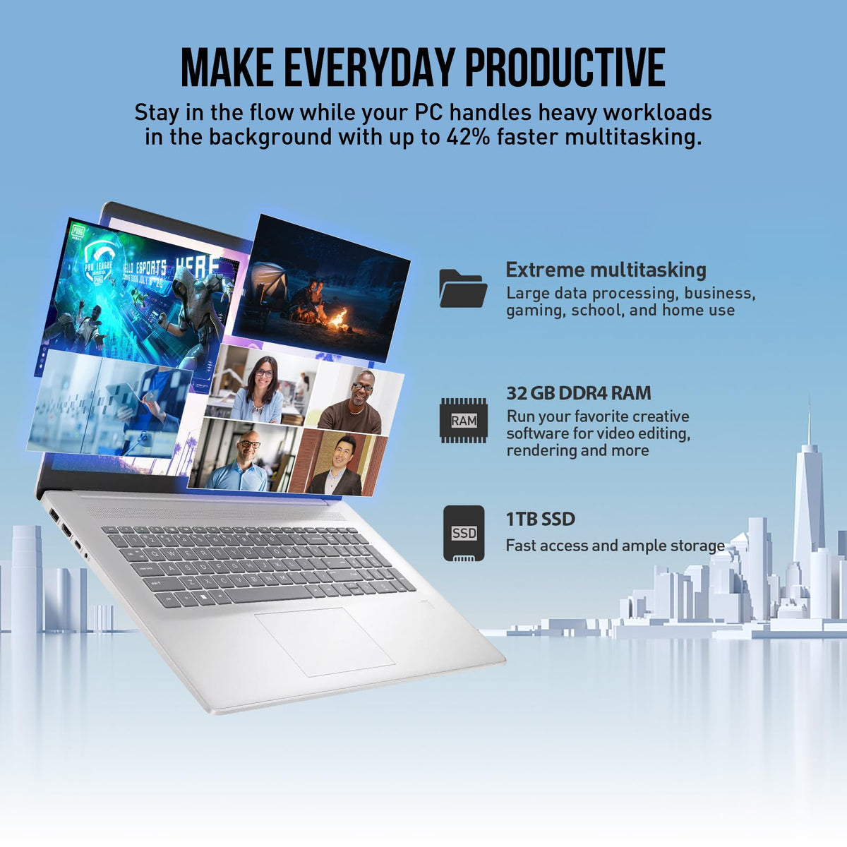 17.3 Inch Touchscreen Intel Core i7 Laptop M98421