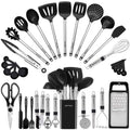 Silicone and Stainless Steel Kitchen Utensil Set S13374