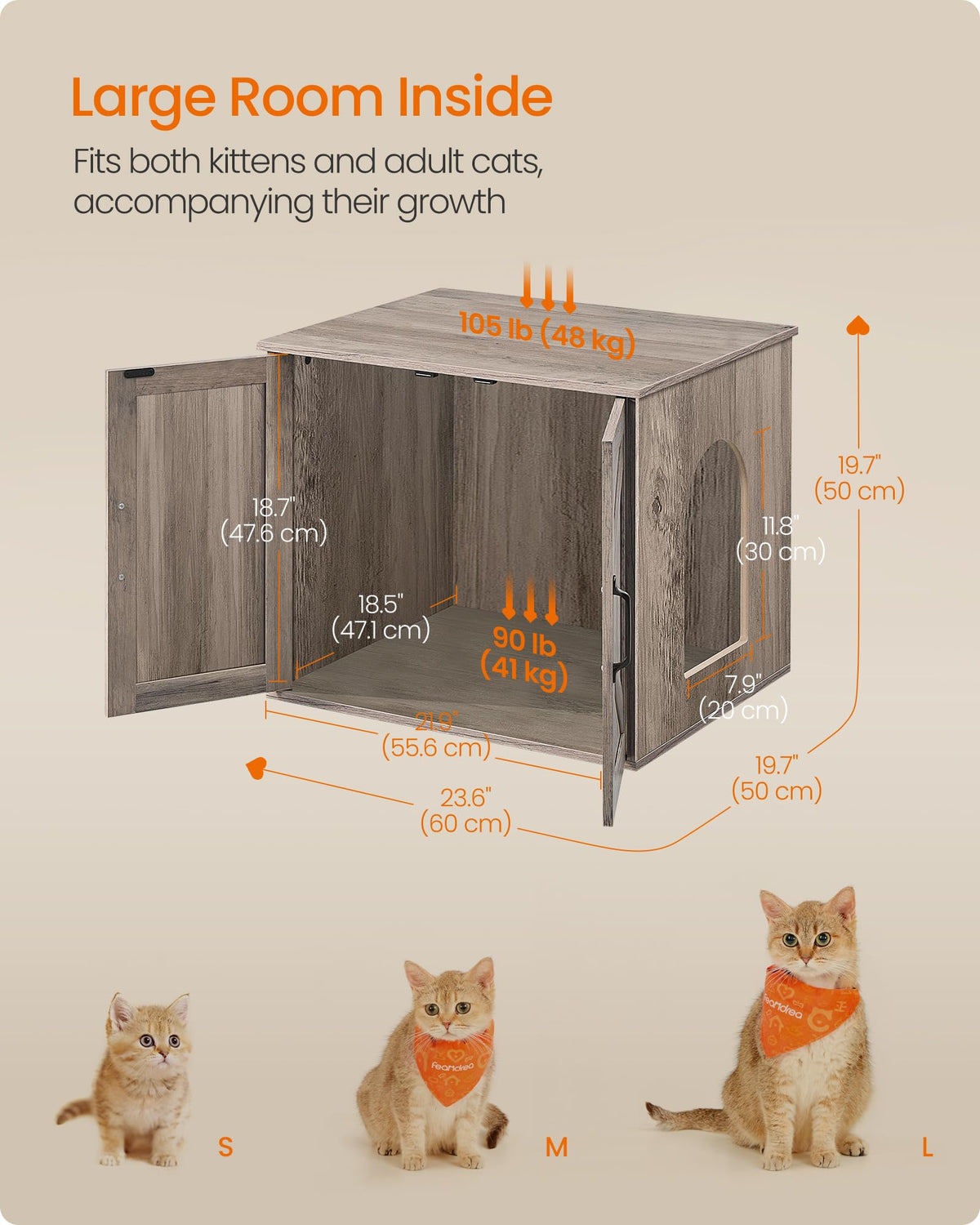Cat Litter Box Enclosure Y183