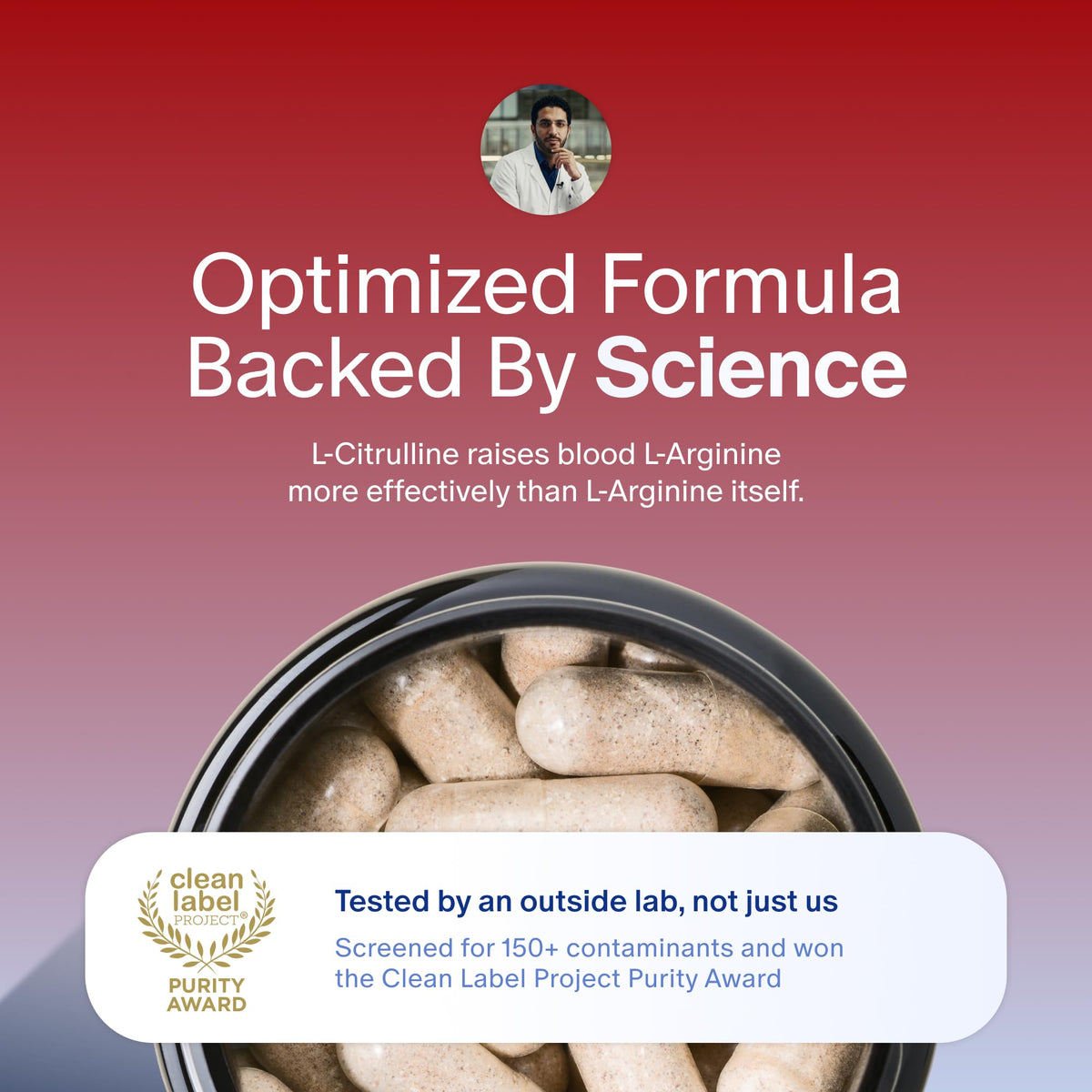 Nitric Oxide Booster 60 Vegan Capsules F7011