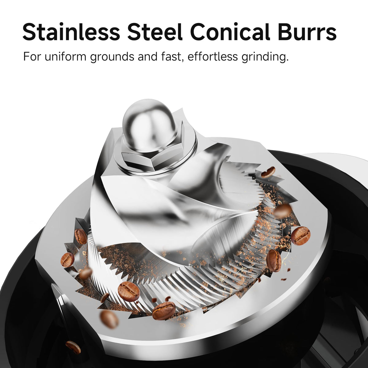 Electric Coffee Grinder with 48 Grind Settings V512