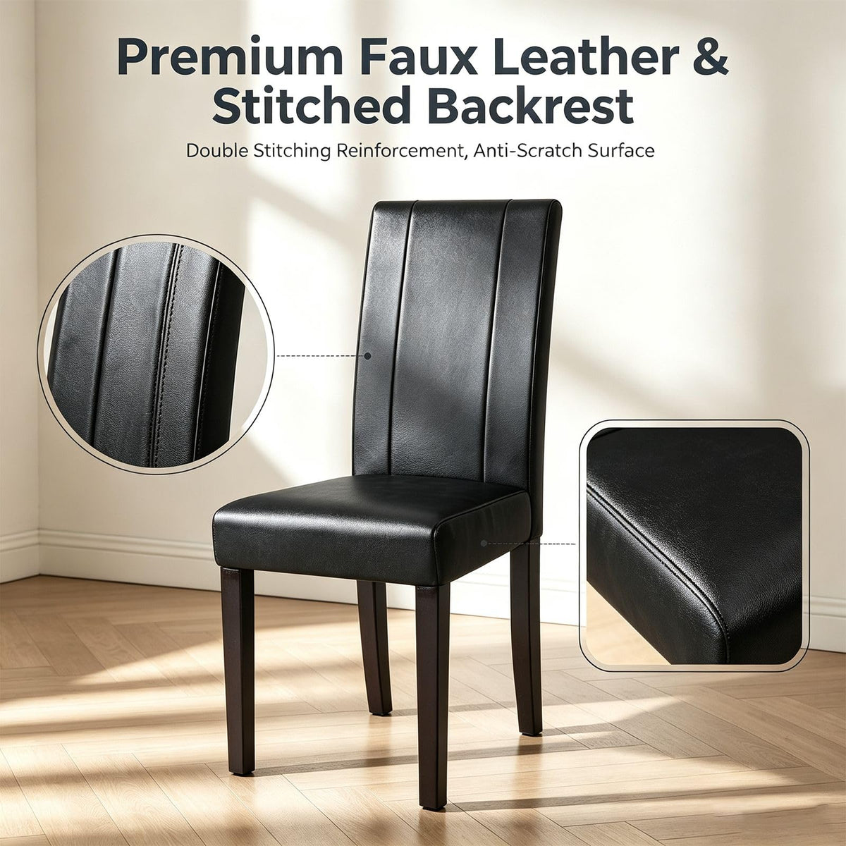 Upholstered Dining Chairs Set of 6 O3493