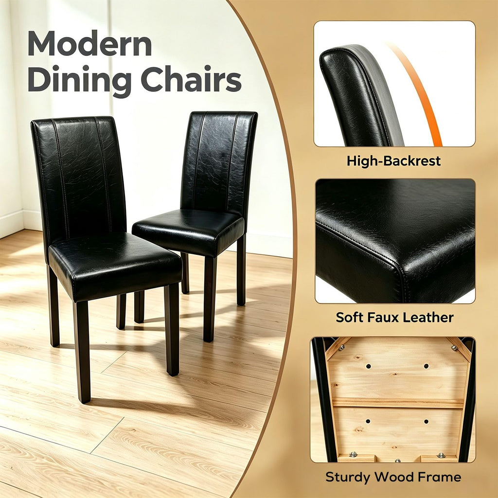 Upholstered Dining Chairs Set of 6 O3493