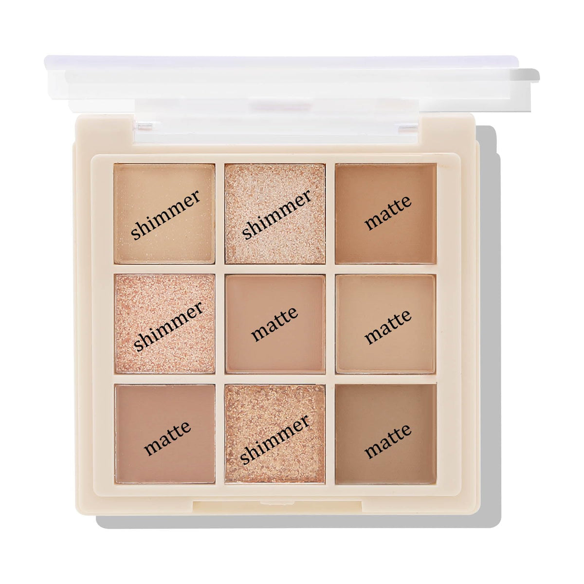 Nude Matte and Shimmer Eyeshadow Palette V82015
