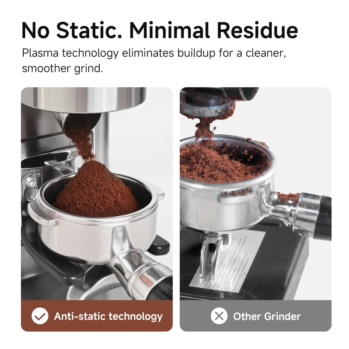Electric Coffee Grinder with 48 Grind Settings V512