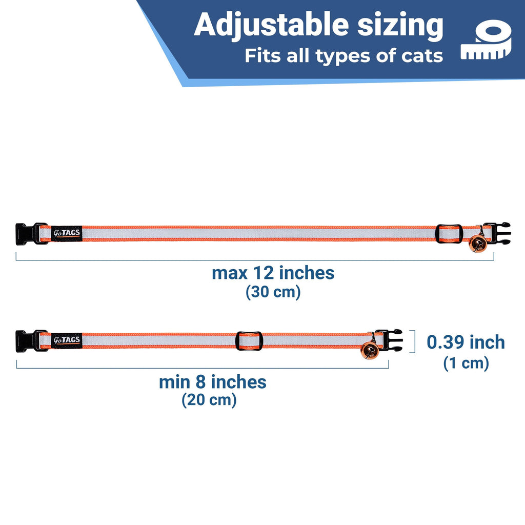 Reflective Breakaway Cat Collar O8565