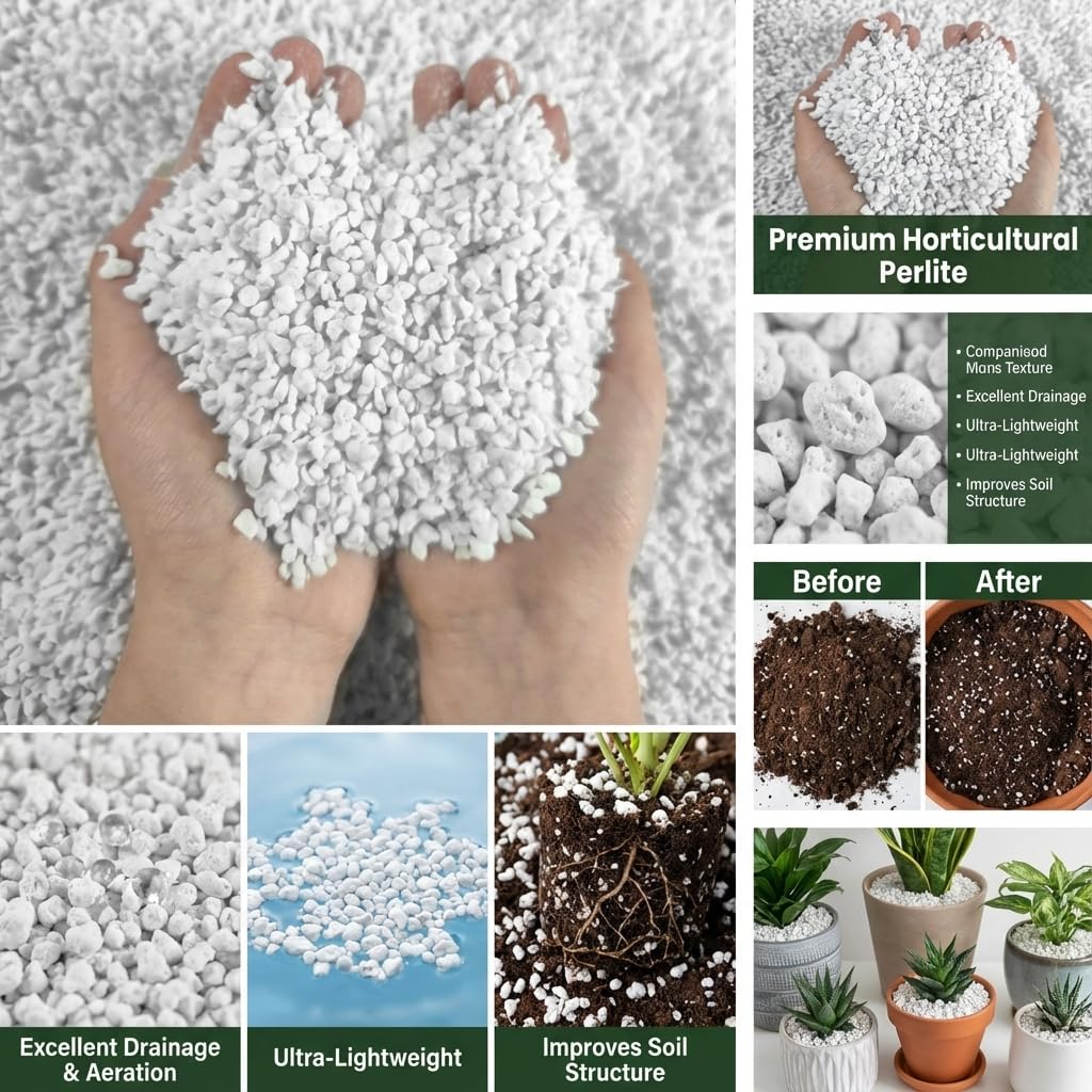 20QT Organic Perlite Horticultural Soil Amendment W37123